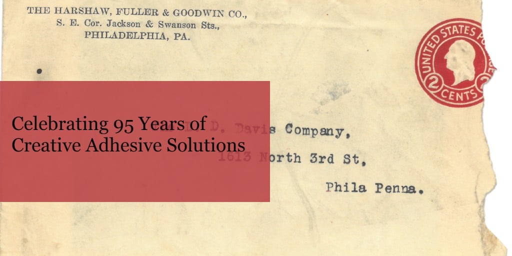 Celebrating 95 Years of Creative Adhesive Solutions