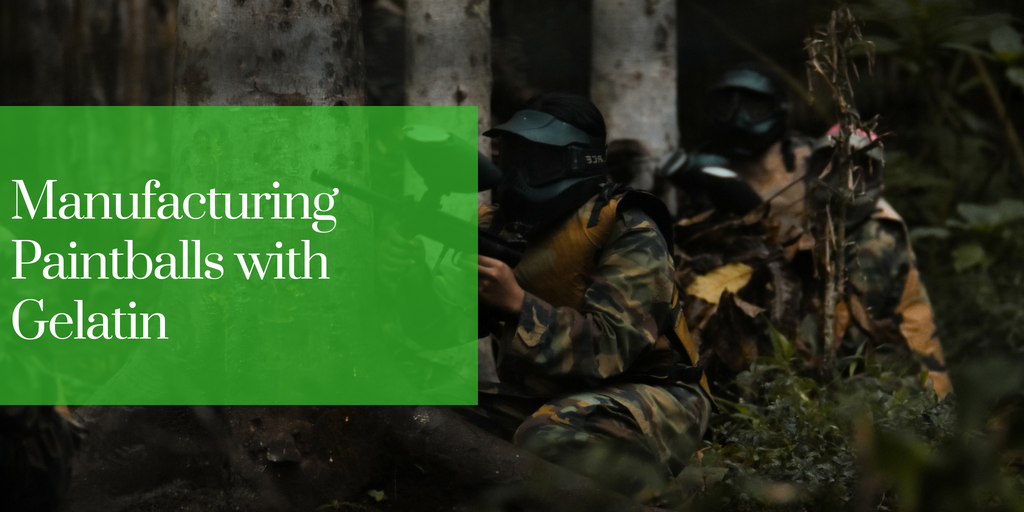 Manufacturing Paintballs with Gelatin