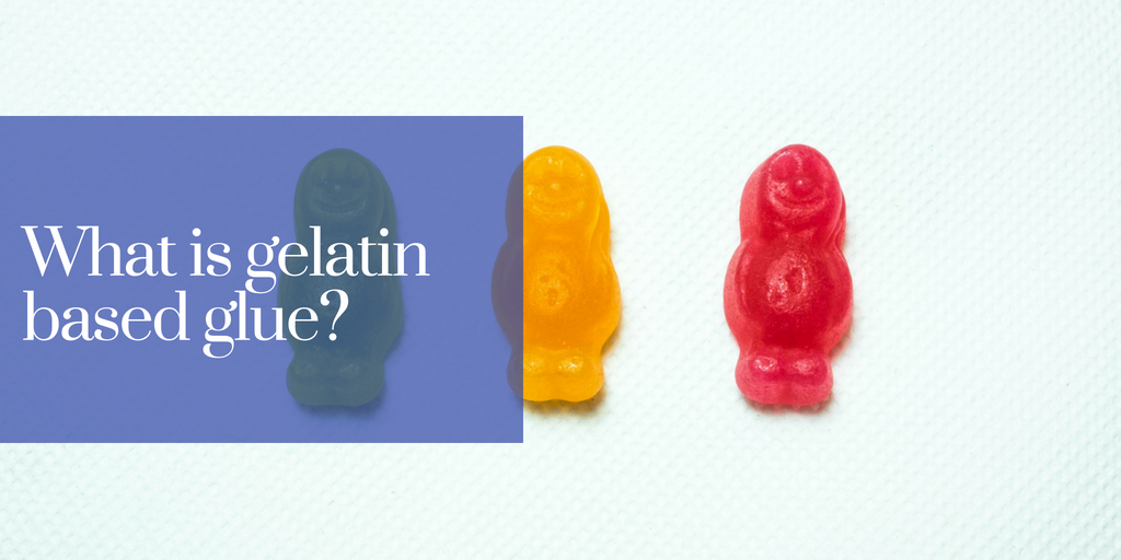 What is gelatin based glue?