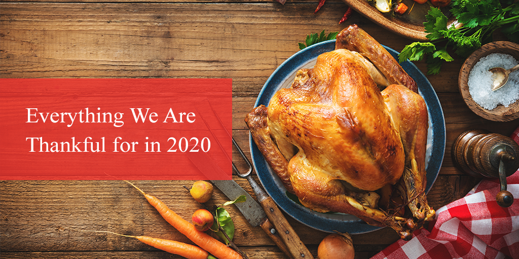 Everything we are Thankful For in 2020